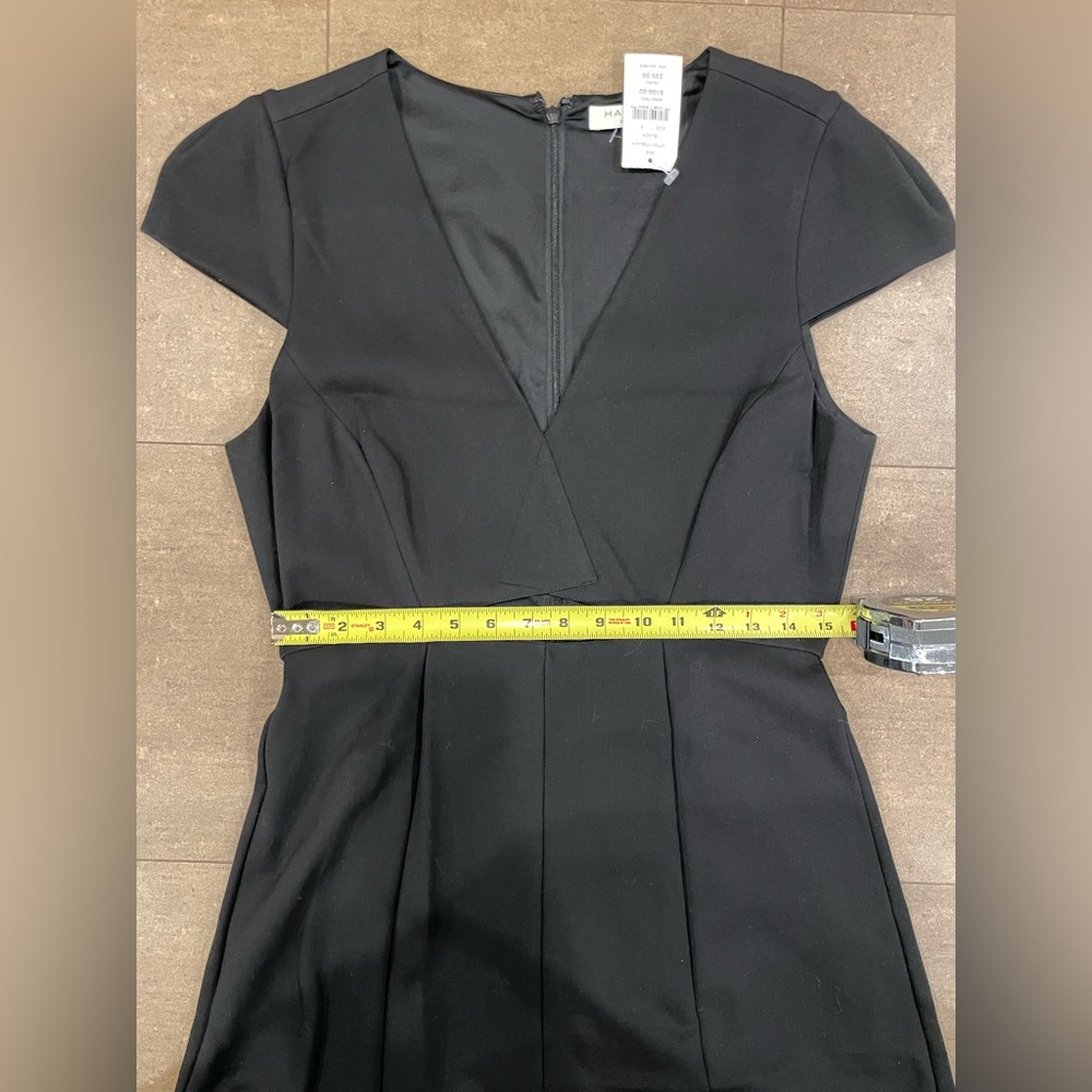 Halston Heritage Black Cutout Dress – Size 8 - Picture 10 of 11